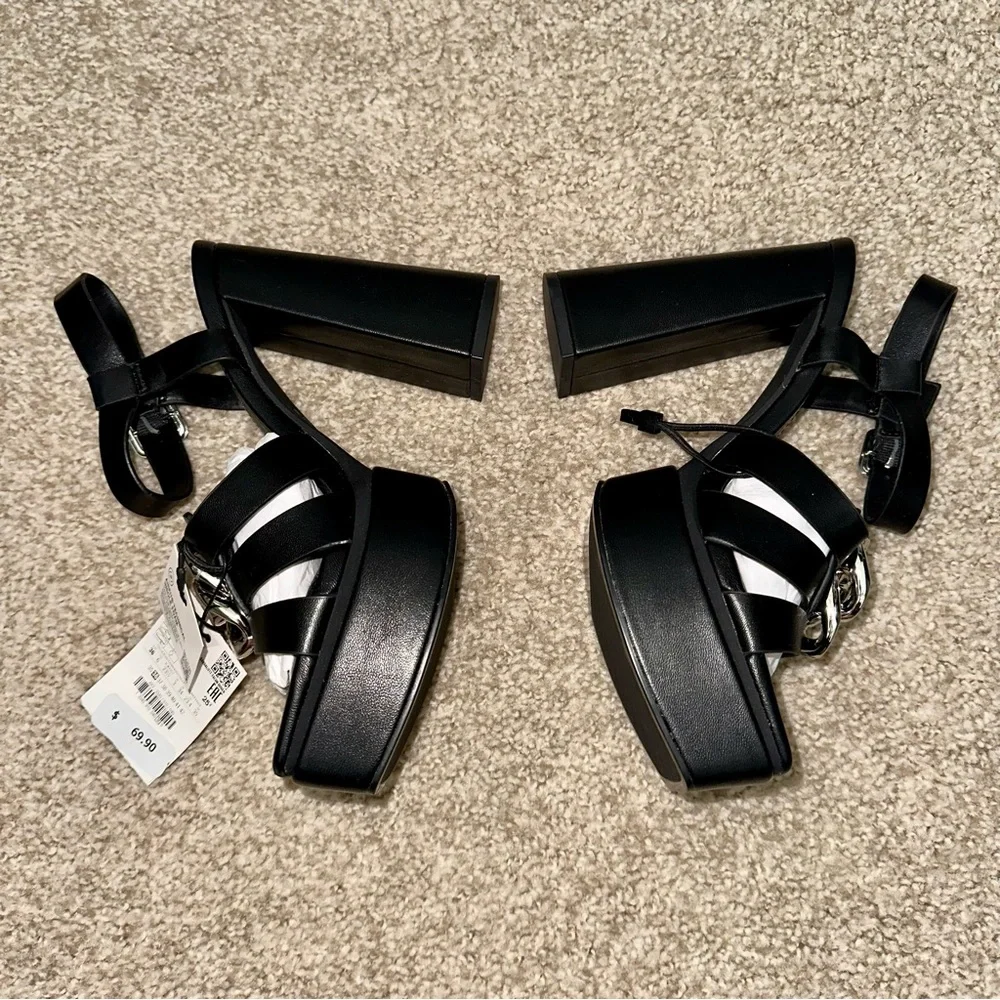 ZARA Platform Sandals